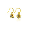 Volleyball Dangle Earrings - Gold