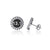 13.1 Half Marathon Stud Earrings - Silver