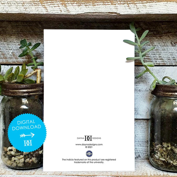 University of Kentucky Christmas Tree Card