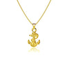 US Naval Academy Pendant Necklace - Gold