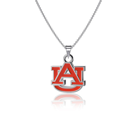 Auburn University Pendant Necklace - Enamel