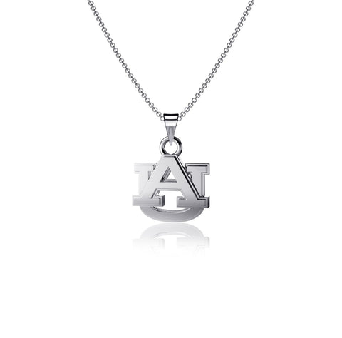 Auburn University Pendant Necklace - Silver