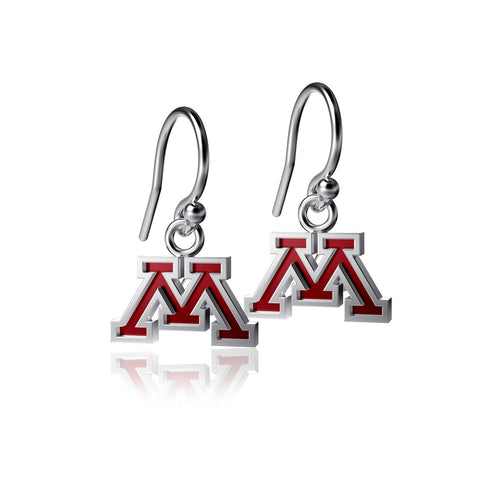 University of Minnesota Dangle Earrings - Enamel