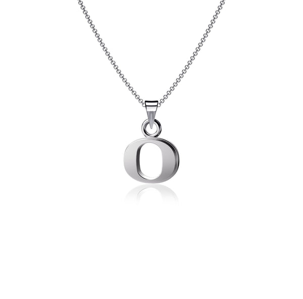 University of Oregon Pendant Necklace - Silver