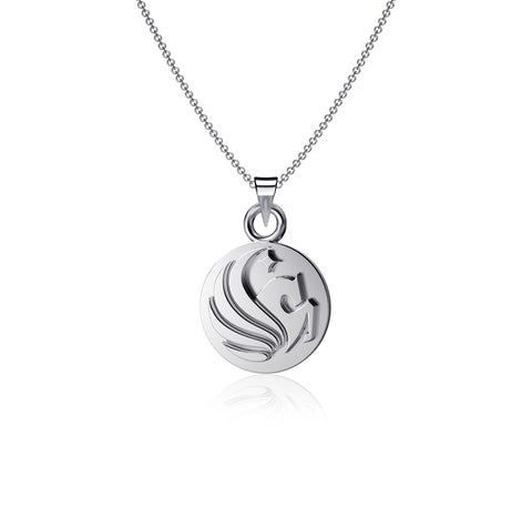 Central Florida Knights Pendant Neklace - Silver
