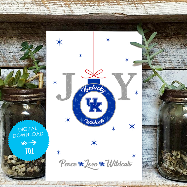 University of Kentucky Christmas Joy Card
