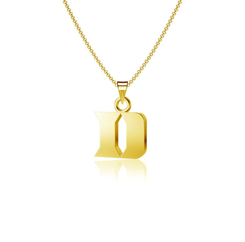 Duke University Pendant Necklace - Gold Plated