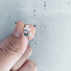 Anchor Stud Earrings - Silver