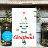 Baylor Bears Christmas Tree Card