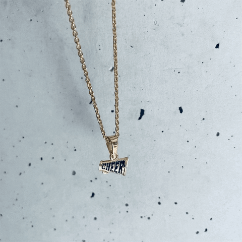 Cheer Pendant Necklace - Gold Plated