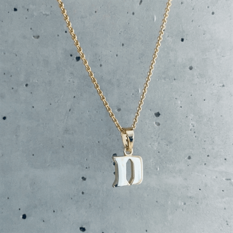 Duke University Pendant Necklace - Gold Plated