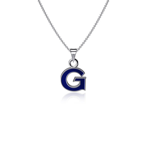 Georgetown Hoyas Pendant Necklace - Enamel