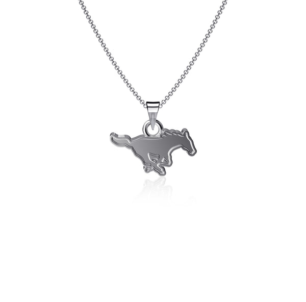 Southern Methodist Mustangs Pendant Necklace