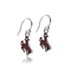 University of Wyoming Dangle Earrings - Enamel