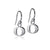 University of Oregon Dangle Earrings - Silver
