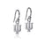 Indiana University Dangle Earrings - Silver