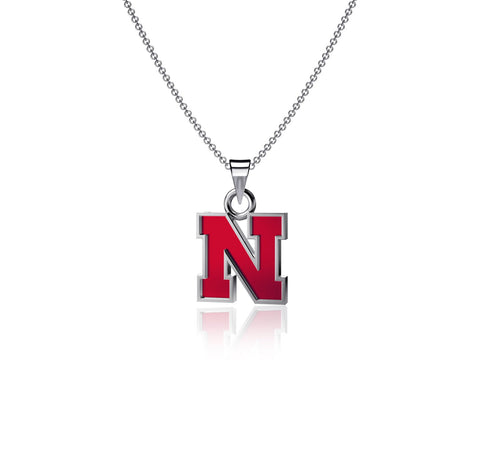 University of Nebraska Pendant Necklace - Enamel