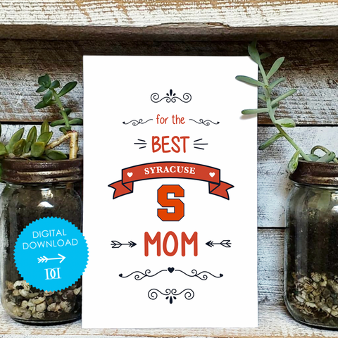 Syracuse University Mom Card - Digital Download