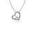 University of Minnesota Heart Necklace - Silver
