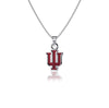 Indiana University Pendant Necklace - Enamel