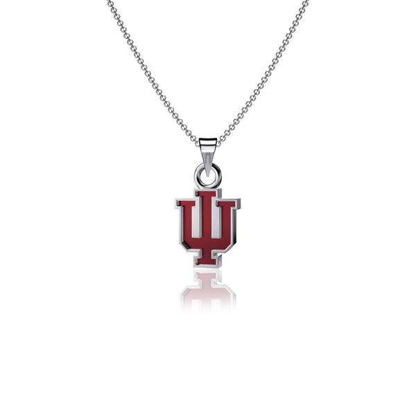 Indiana University Pendant Necklace - Enamel