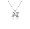 University of Michigan Pendant Necklace - Silver