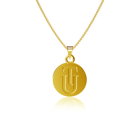 Tuskegee Golden Tigers Pendant Necklace - Gold Plated