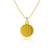 Tuskegee Golden Tigers Pendant Necklace - Gold Plated