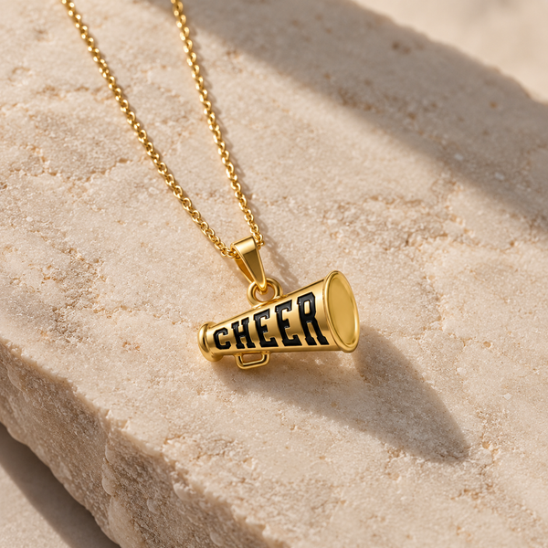 Cheer Pendant Necklace - Gold