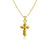 Crucifix Necklace - Gold Plated
