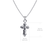 Crucifix Necklace - Silver