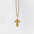 Crucifix Necklace - Gold Plated