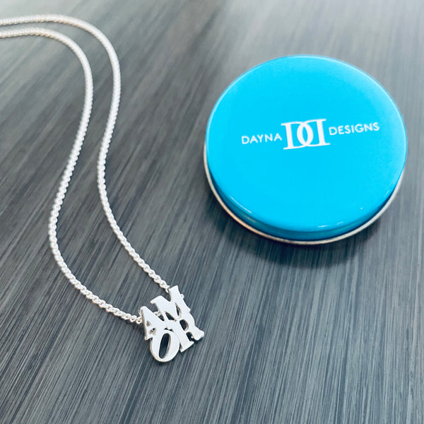 Amor Silver Pendant Necklace