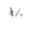 Marching Band Stud Earrings - Silver