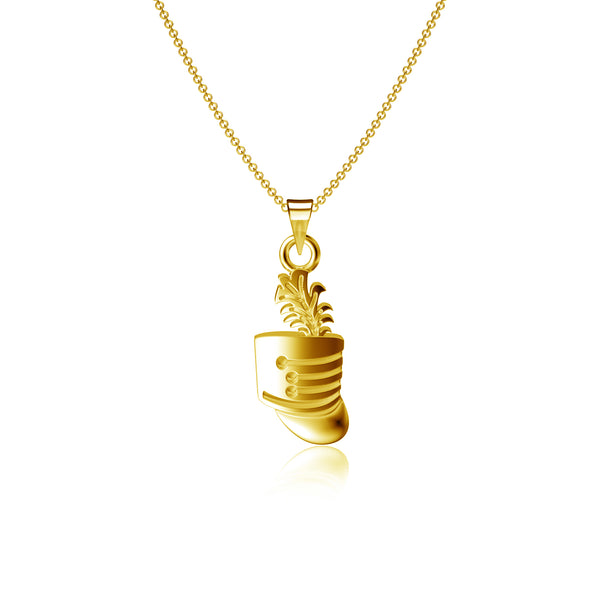 Marching Band Pendant Necklace - Gold