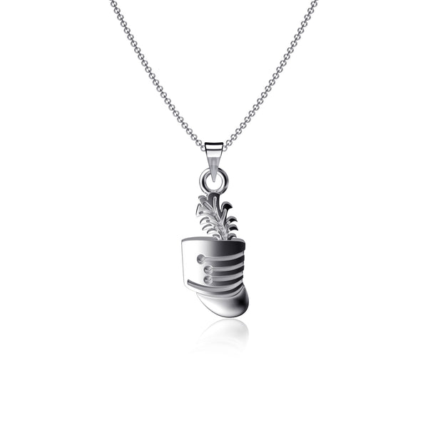 Marching Band Pendant Necklace - Silver