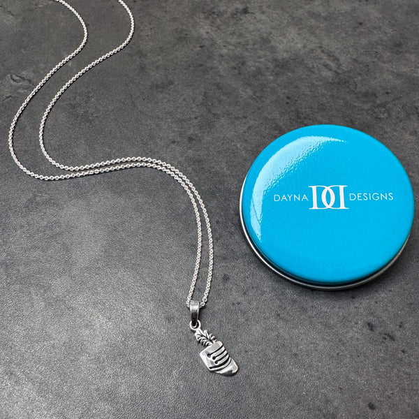 Marching Band Pendant Necklace - Silver