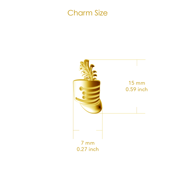 Marching Band Pendant Necklace - Gold