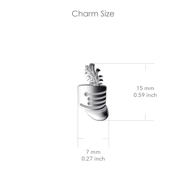 Marching Band Stud Earrings - Silver