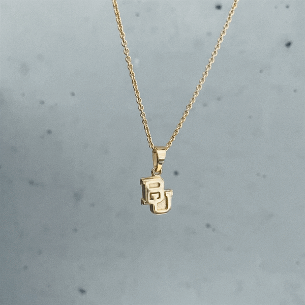 Baylor Bears Pendant Necklace - Gold