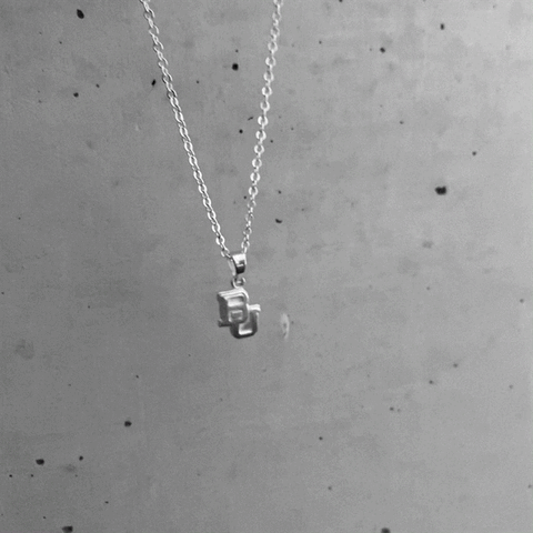 Baylor Bears Silver Pendant Necklace