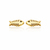 Fish Stud Earrings - Gold