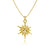 Bethlehem Star Necklace - Gold Plated