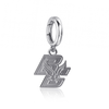 Boston College Eagles Bracelet Charm - Silver
