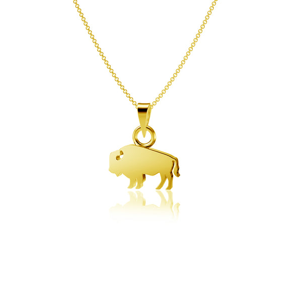 Buffalo Necklace - Gold