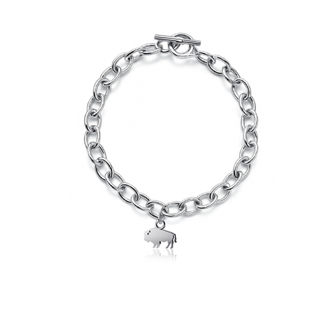Buffalo Link Bracelet - Silver