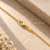 Volleyball Pendant Necklace - Gold