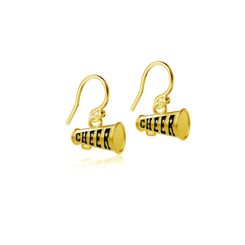 Cheer Dangle Earrings - Gold