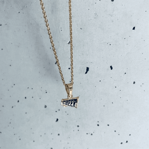 Cheer Pendant Necklace - Gold