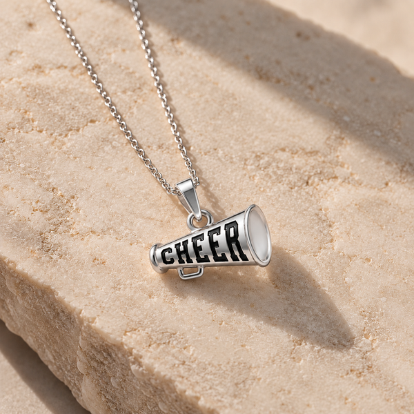 Cheer Pendant Necklace - Silver